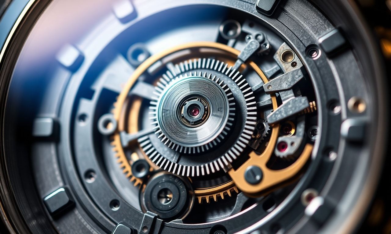 高級時計のムーブメント