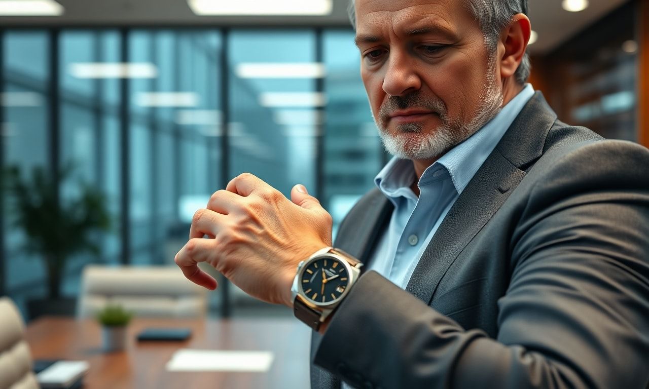 大人の余裕を腕元にまとう