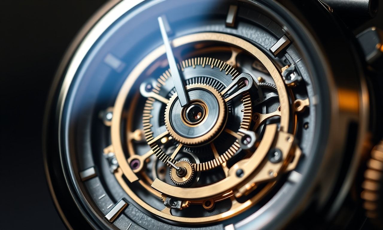 高級時計のムーブメント