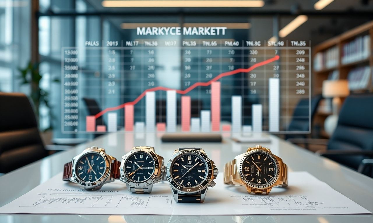 高級時計の市場分析