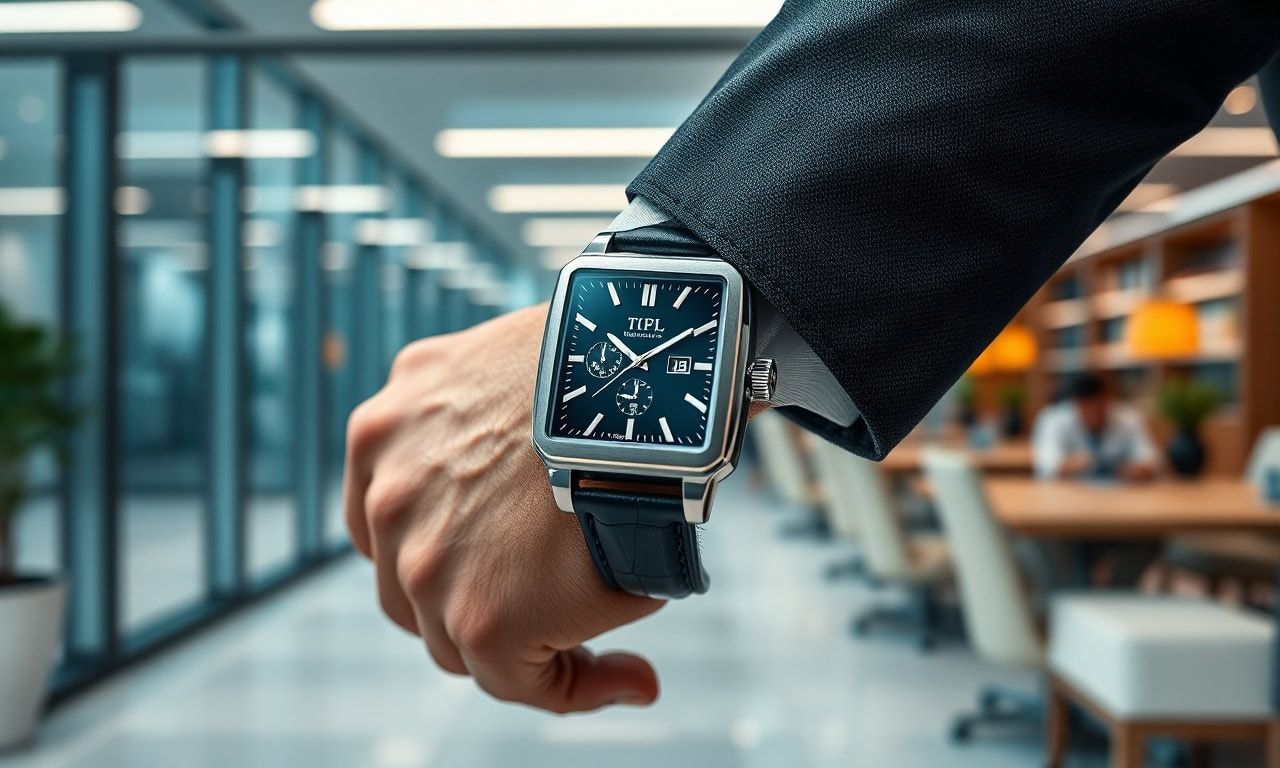 高級時計の四角いモデル