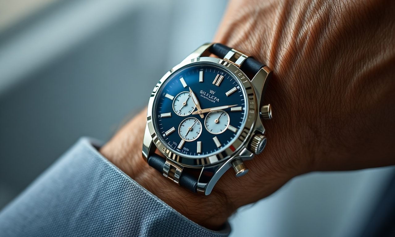 腕元で輝く上品な小径時計