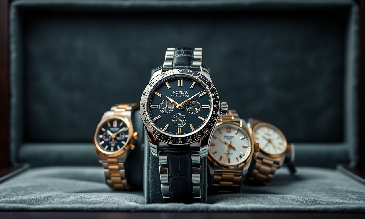高級時計のコレクション