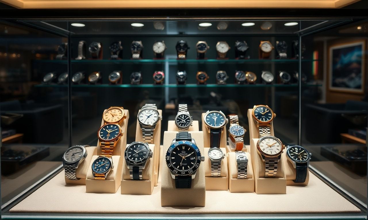 注目ブランドの時計コレクション