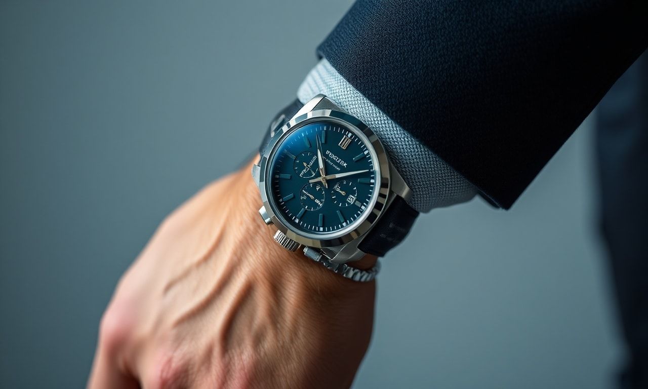 高級時計の着用シーン