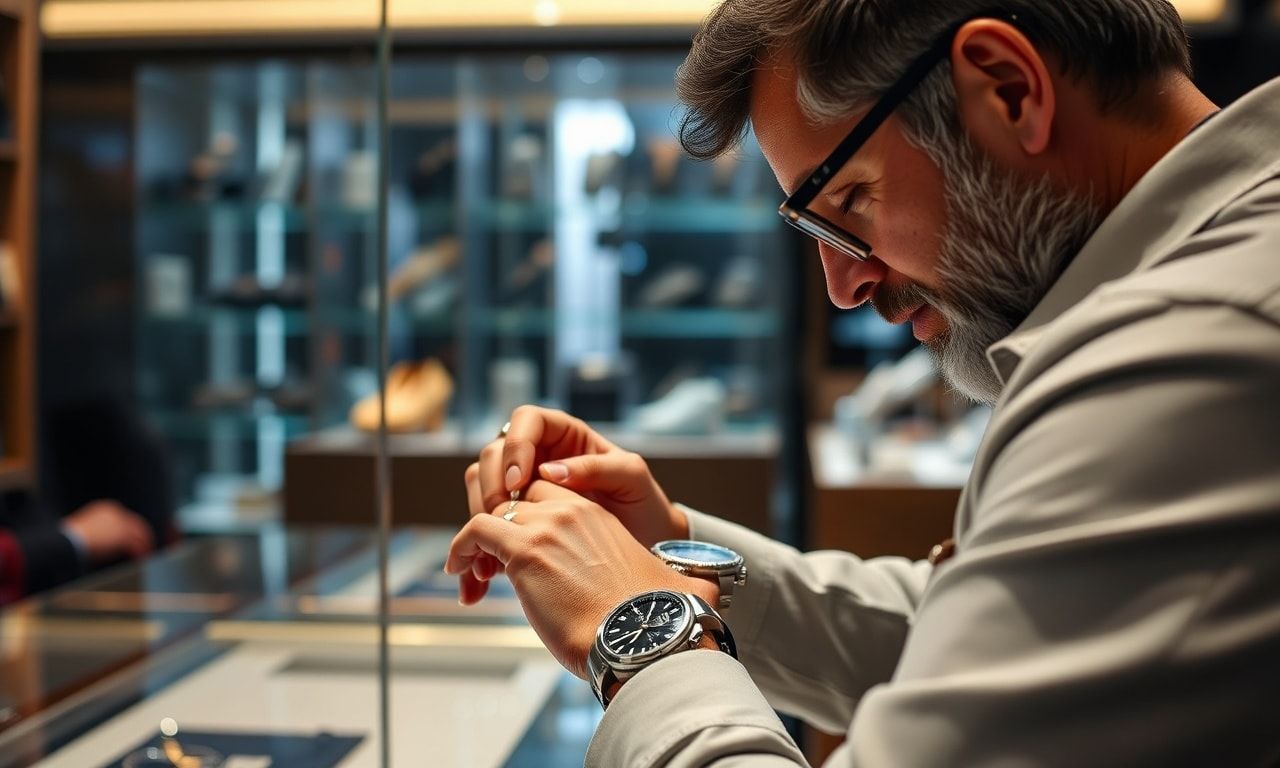 時計選びの風景