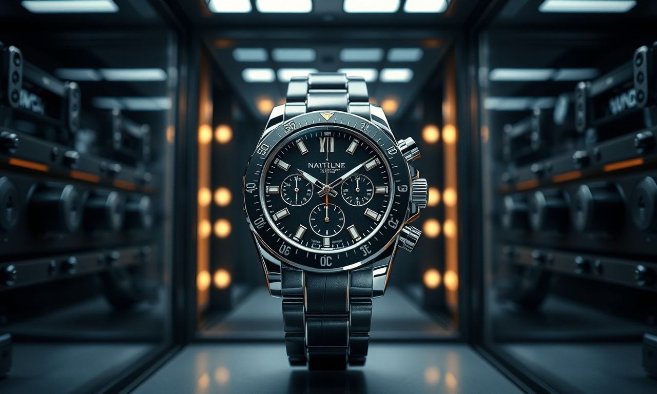 高級時計の概念