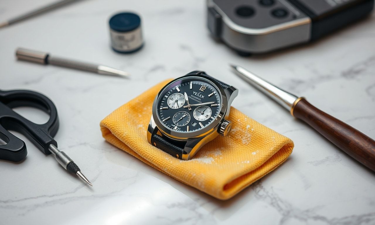 高級時計のメンテナンスと高価買取のための準備