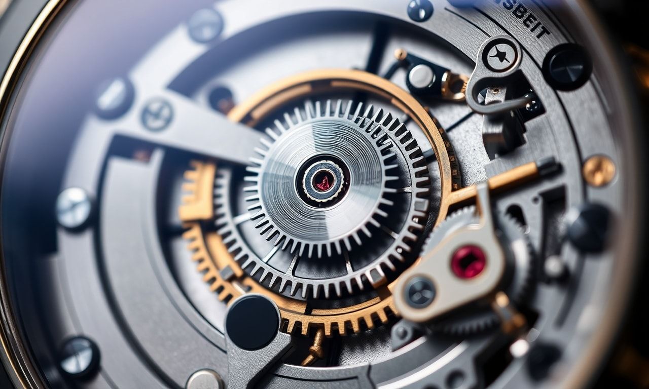 高級機械式時計のムーブメント