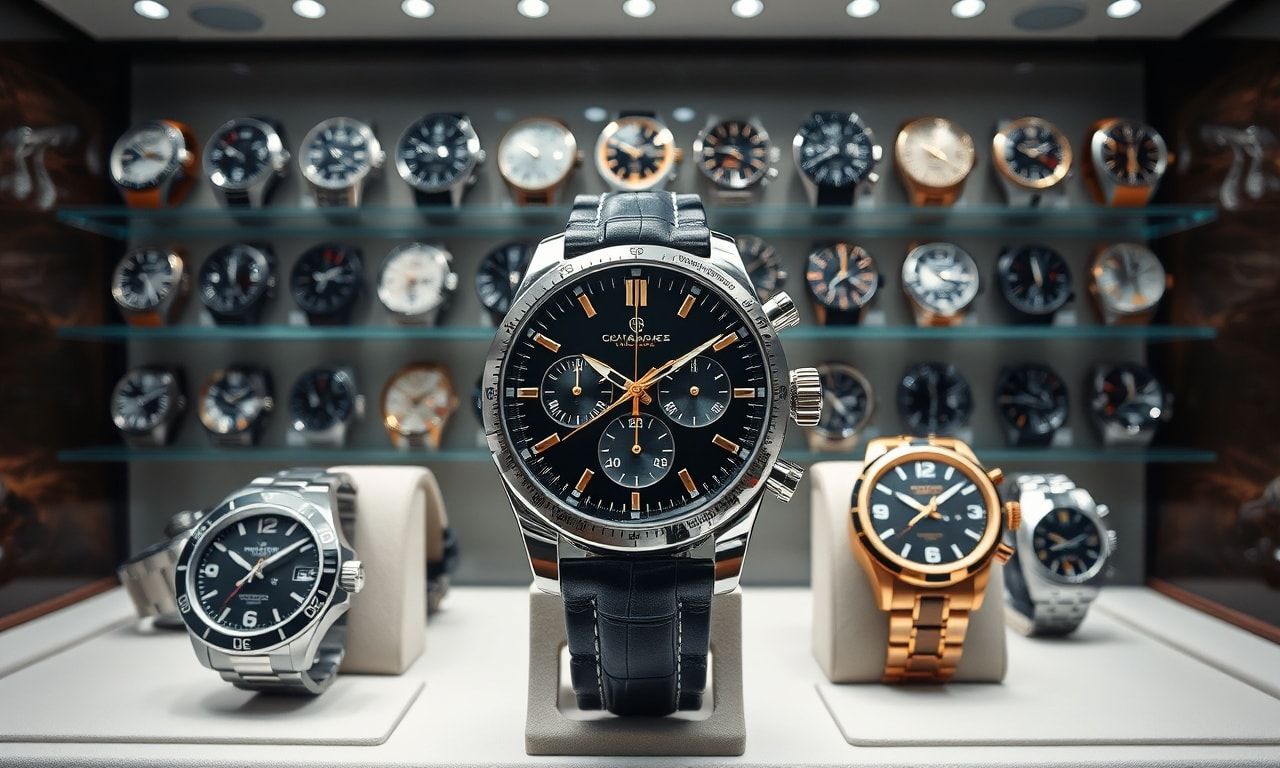 高級時計ブランドのクロノグラフコレクション