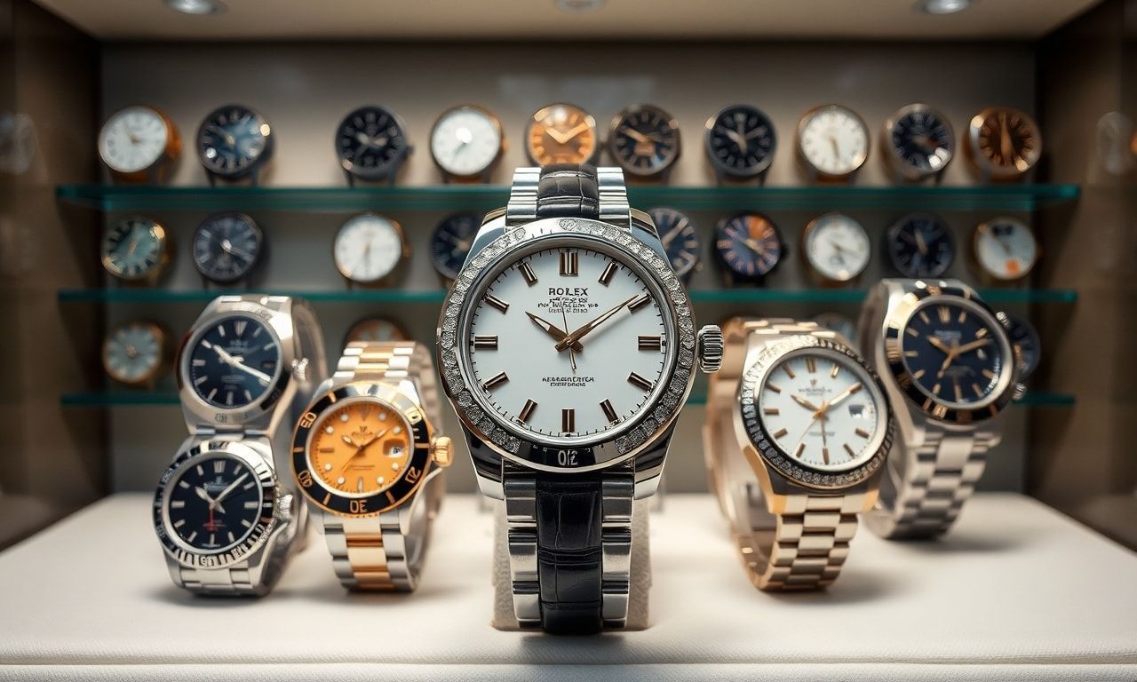 高級時計のコレクション