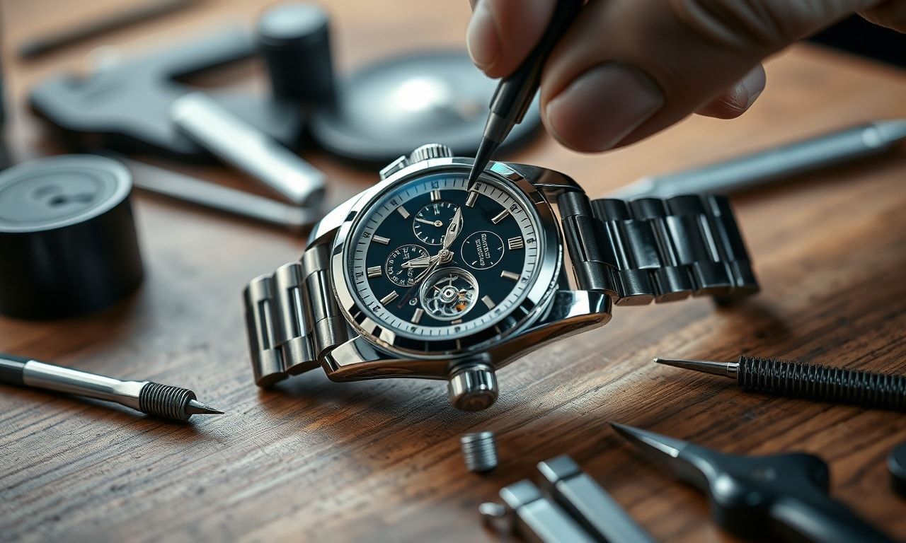 時計のメンテナンス